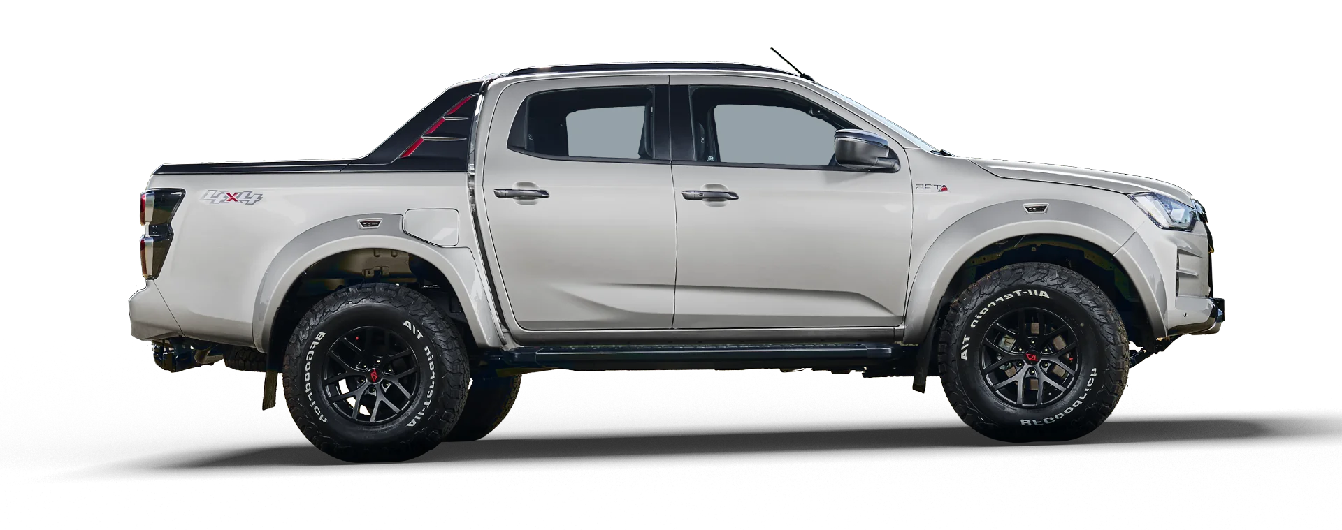 Fuzion Isuzu Switchblade silver D-Max Double Cab Arctic